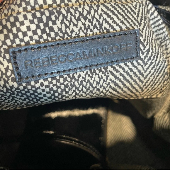 Rebecca Minkoff Bag Purse • Black Patent Tote - Picture 8 of 9